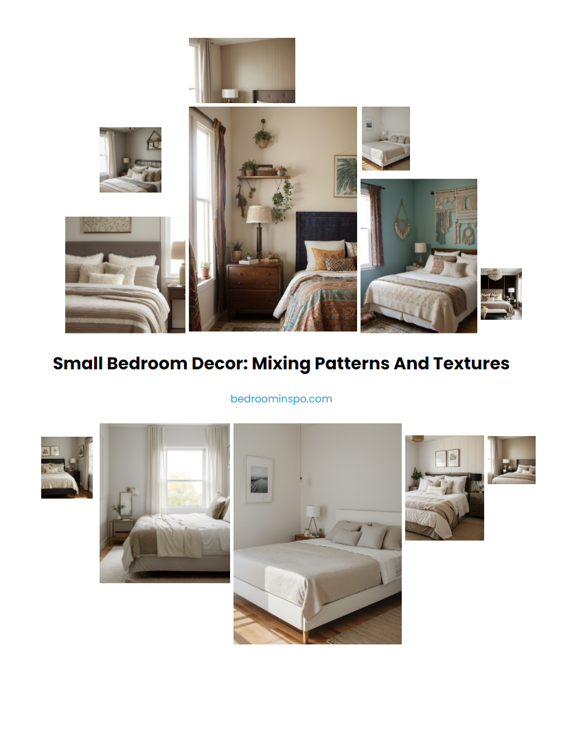 Small Bedroom Decor: Mixing Patterns and Textures