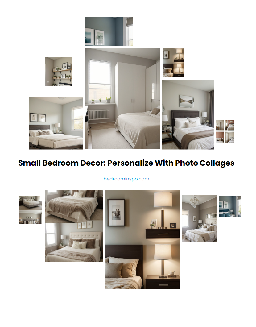 Small Bedroom Decor: Personalize with Photo Collages