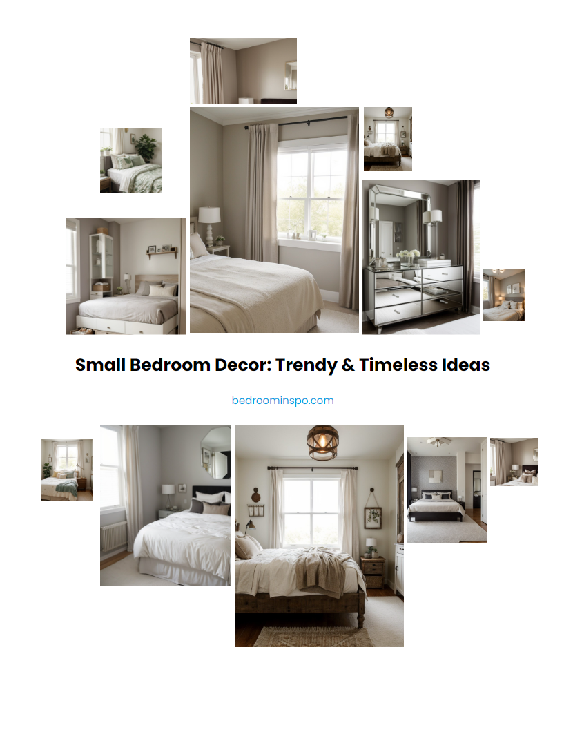 Small Bedroom Decor: Trendy & Timeless Ideas