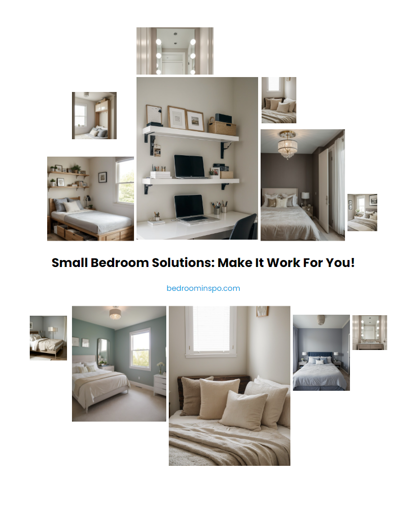 Small Bedroom Solutions: Make it Work for You!