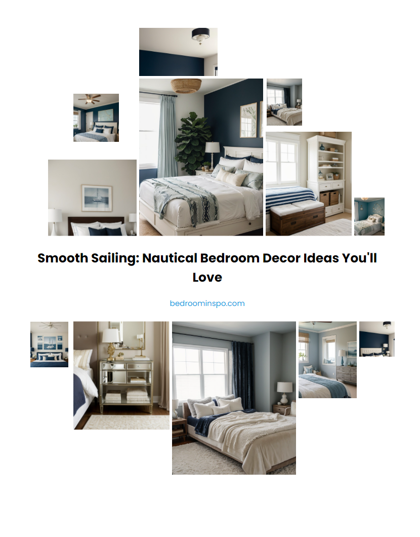 Smooth Sailing: Nautical Bedroom Decor Ideas You'll Love