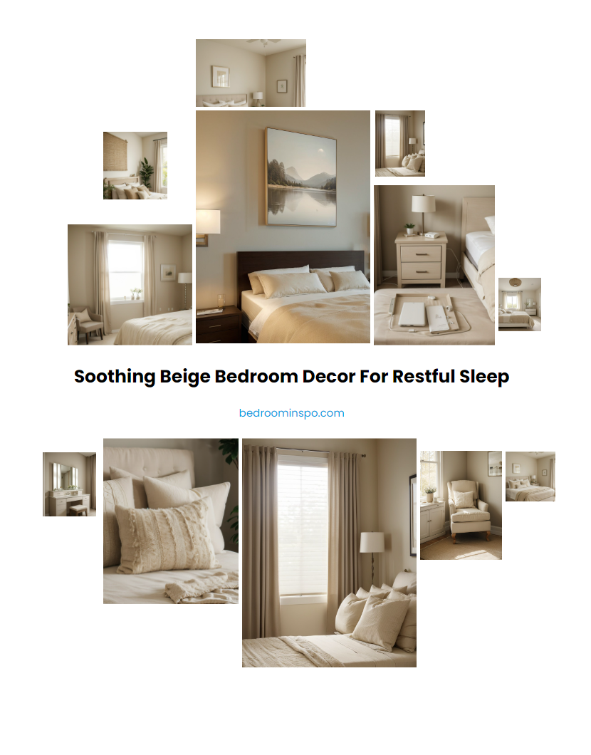 Soothing Beige Bedroom Decor for Restful Sleep