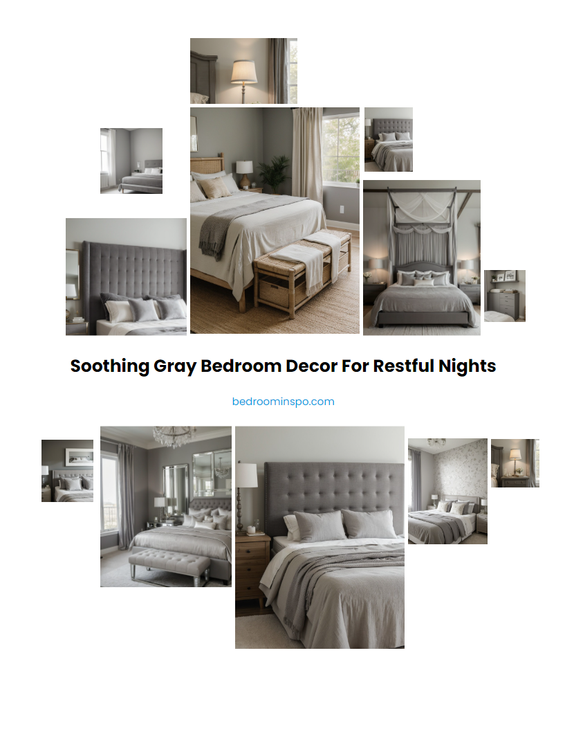 Soothing Gray Bedroom Decor for Restful Nights