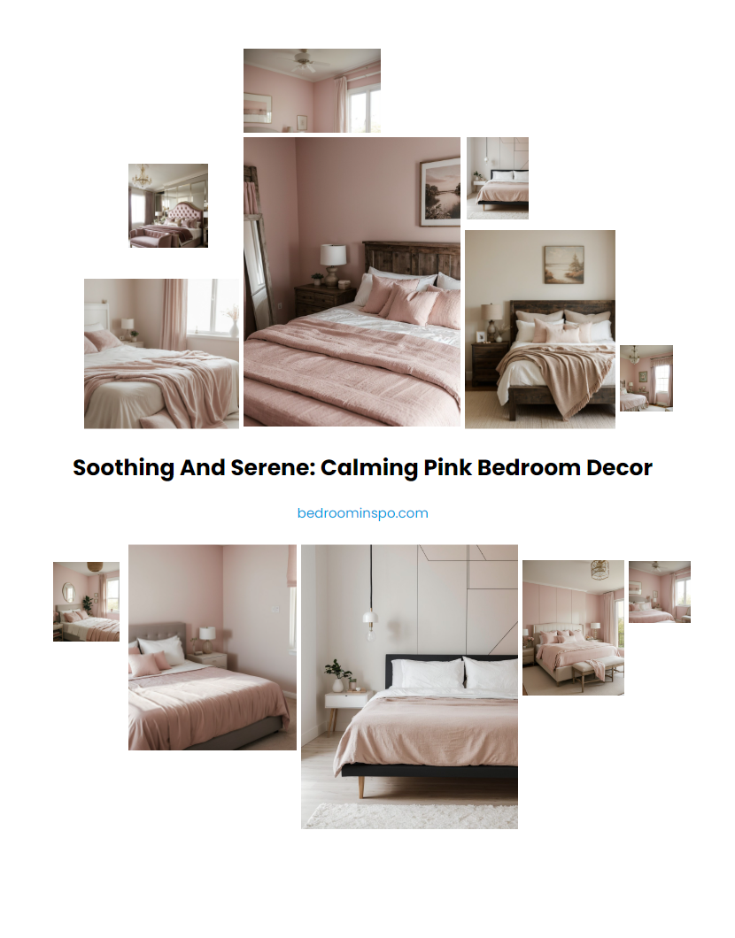 Soothing and Serene: Calming Pink Bedroom Decor