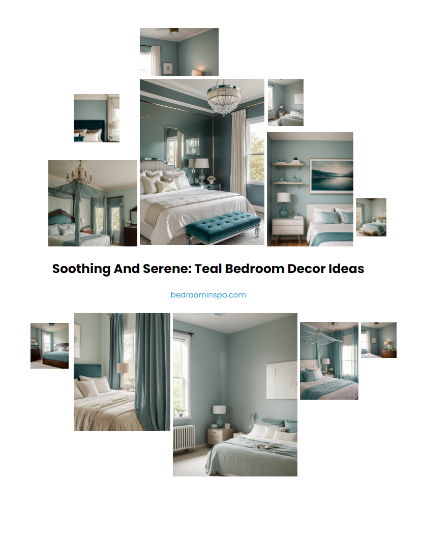 Soothing and Serene: Teal Bedroom Decor Ideas