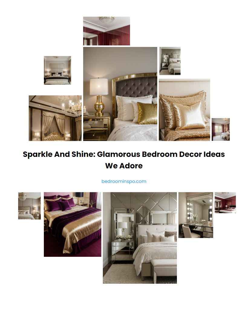 Sparkle and Shine: Glamorous Bedroom Decor Ideas We Adore