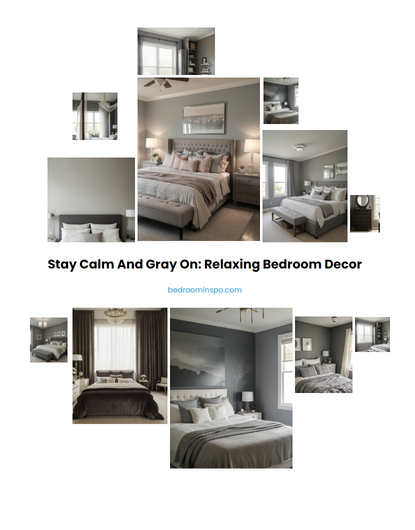 Stay Calm and Gray On: Relaxing Bedroom Decor