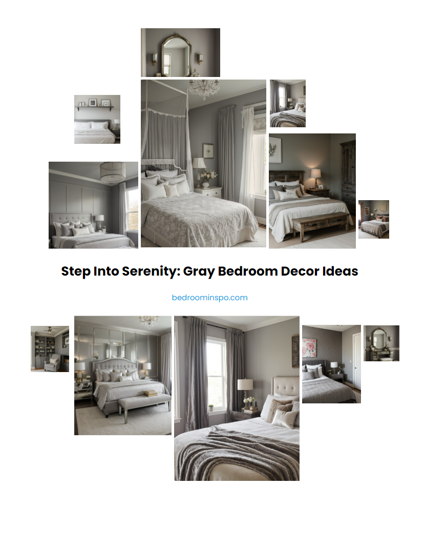 Step into Serenity: Gray Bedroom Decor Ideas