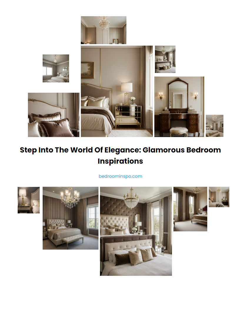 Step into the World of Elegance: Glamorous Bedroom Inspirations