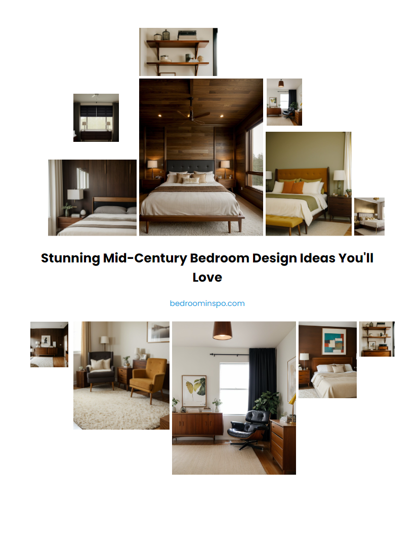 Stunning Mid-Century Bedroom Design Ideas You'll Love