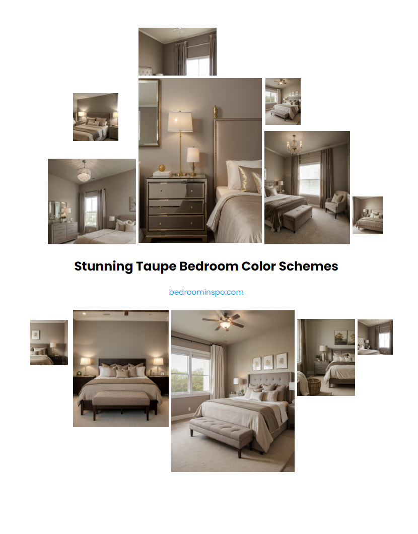 Stunning Taupe Bedroom Color Schemes