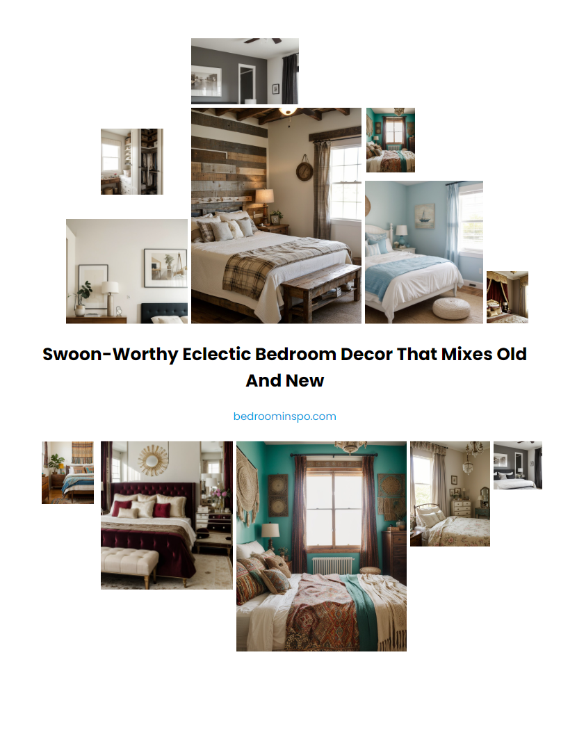 Swoon-Worthy Eclectic Bedroom Decor That Mixes Old and New