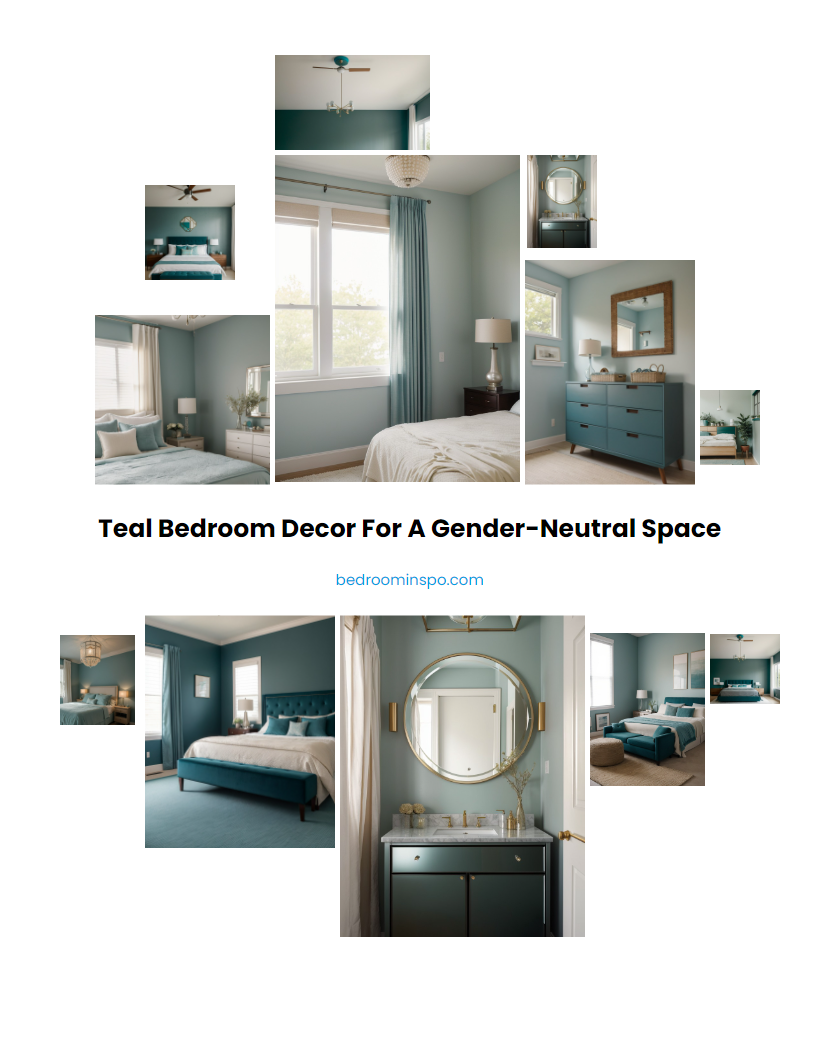 Teal Bedroom Decor for a Gender-Neutral Space