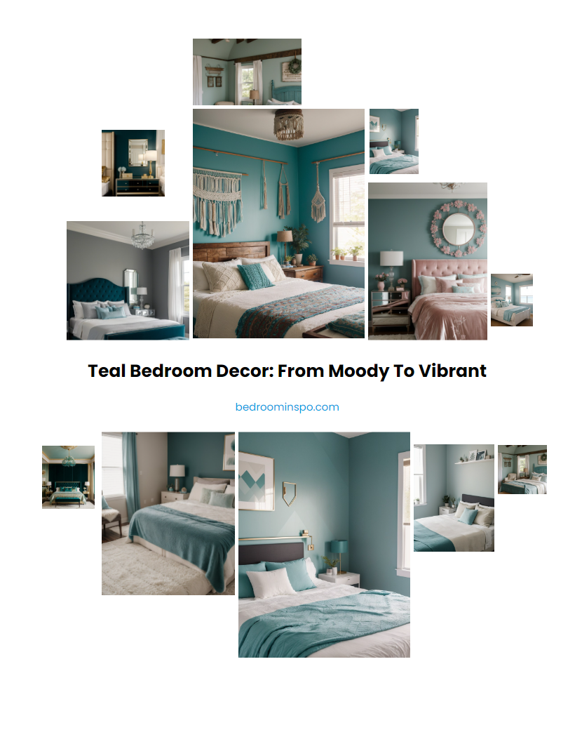 Teal Bedroom Decor: From Moody to Vibrant