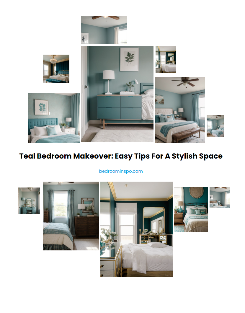 Teal Bedroom Makeover: Easy Tips for a Stylish Space