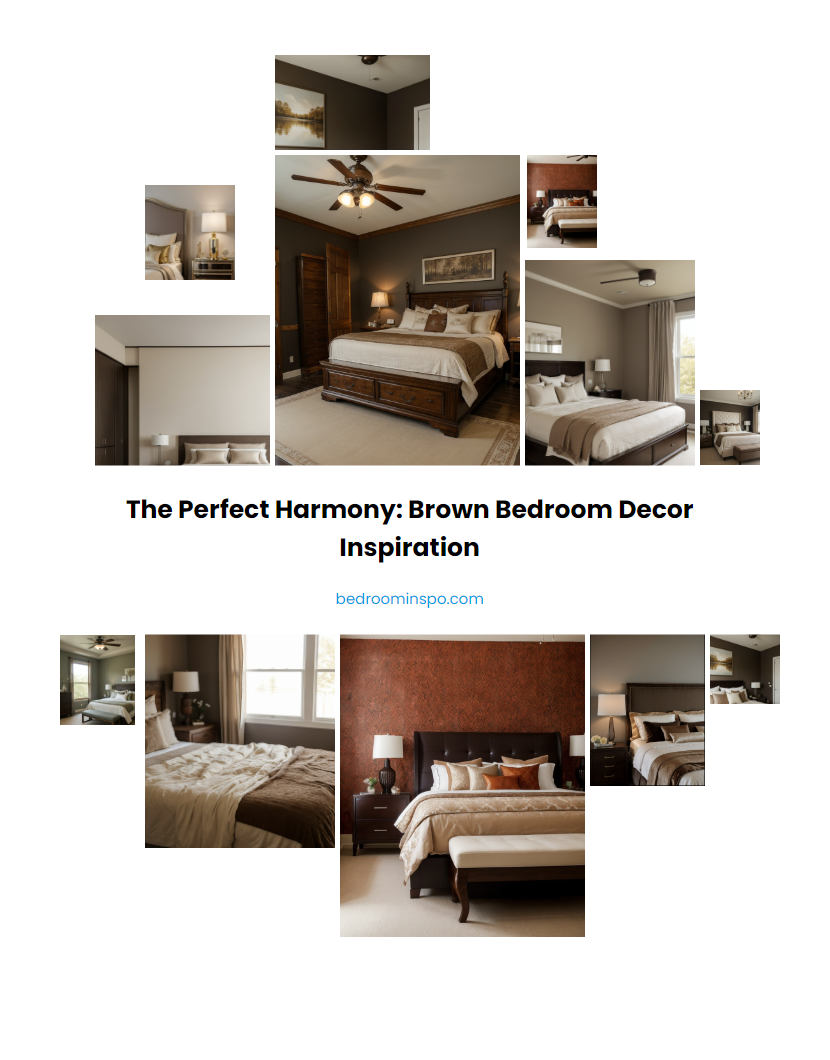 The Perfect Harmony: Brown Bedroom Decor Inspiration