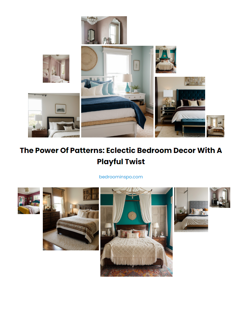 The Power of Patterns: Eclectic Bedroom Decor with a Playful Twist