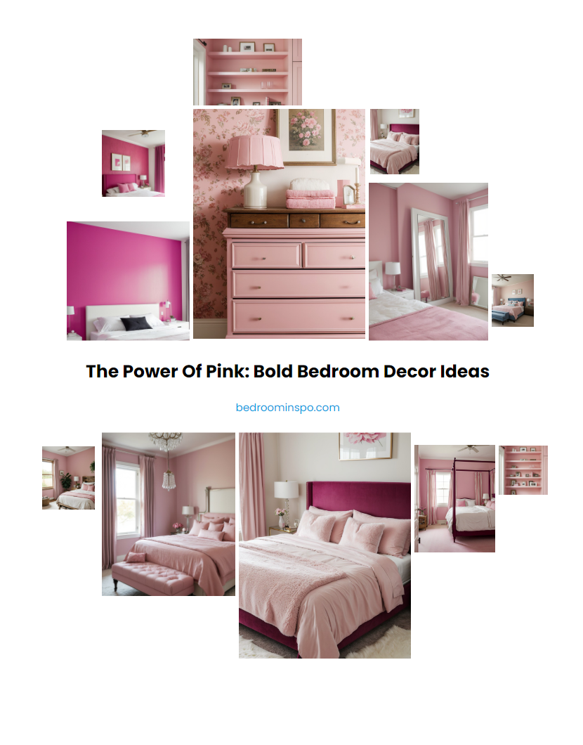 The Power of Pink: Bold Bedroom Decor Ideas