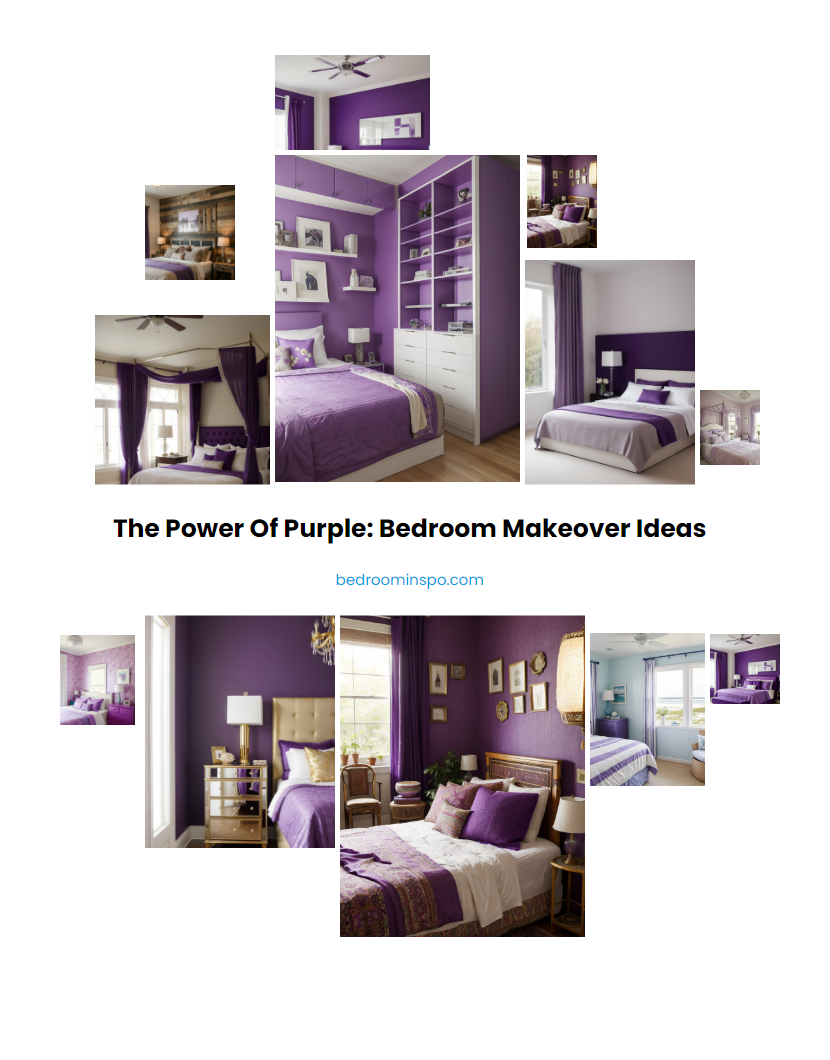 The Power of Purple: Bedroom Makeover Ideas