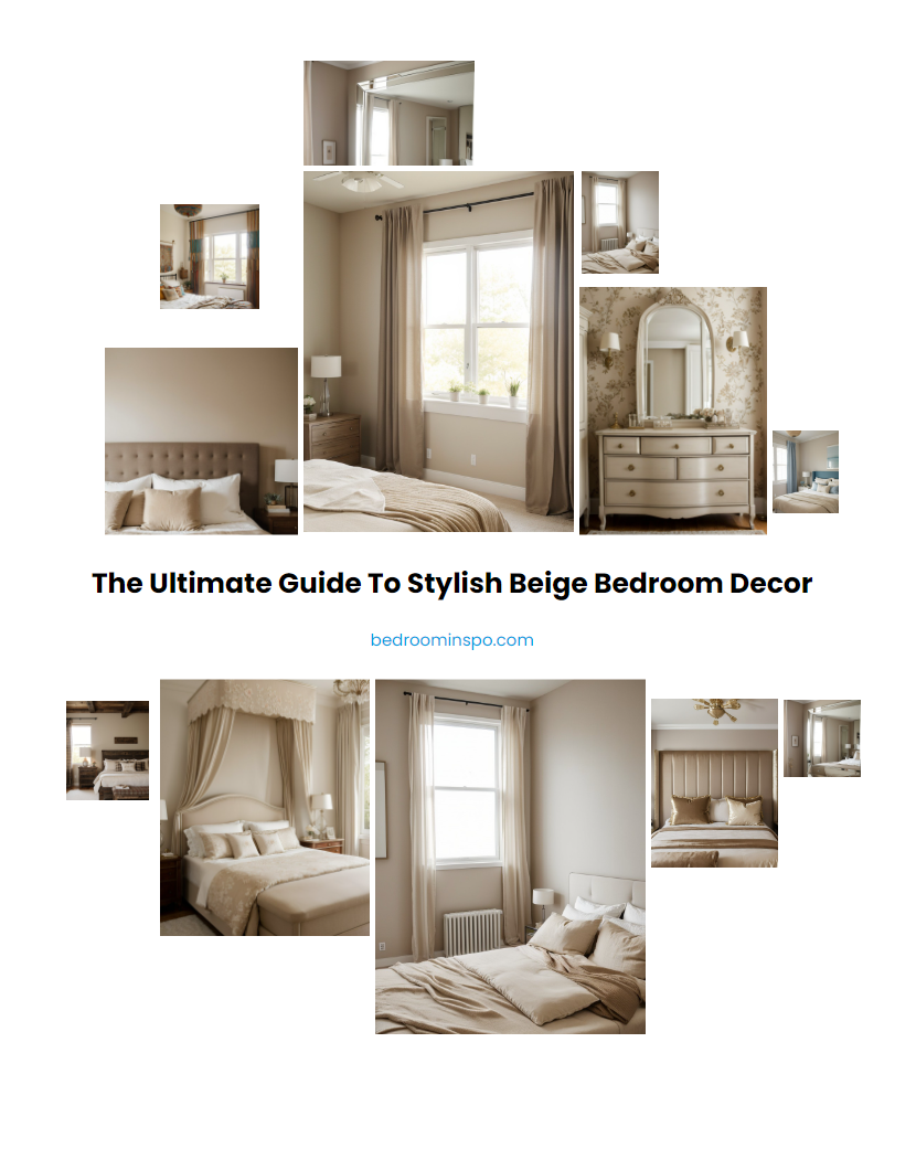 The Ultimate Guide to Stylish Beige Bedroom Decor