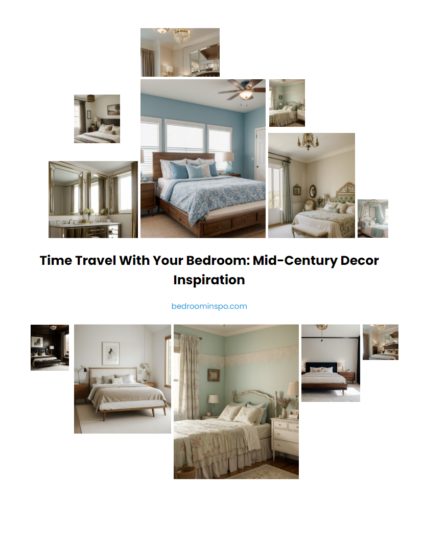 Time Travel with Your Bedroom: Mid-Century Decor Inspiration