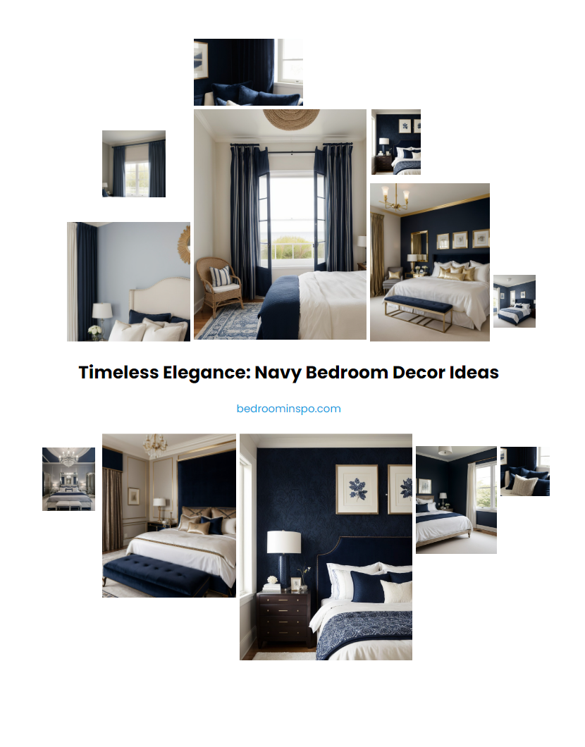 Timeless Elegance: Navy Bedroom Decor Ideas