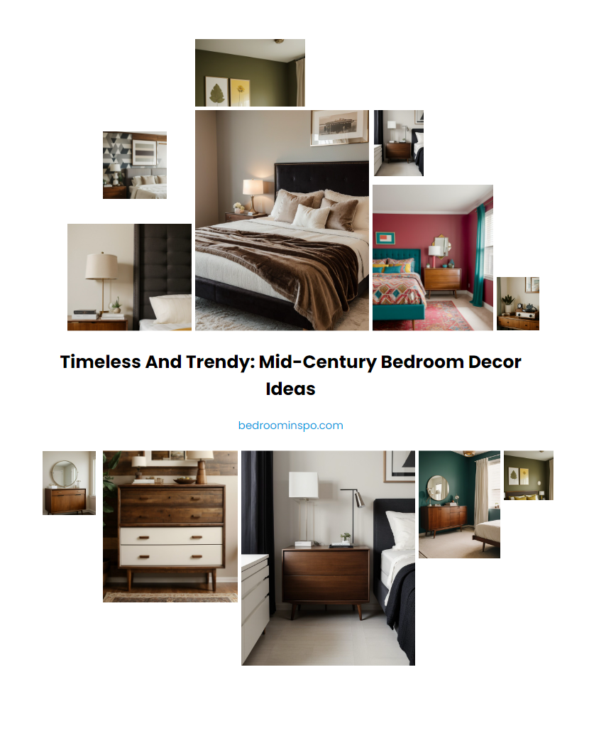 Timeless and Trendy: Mid-Century Bedroom Decor Ideas