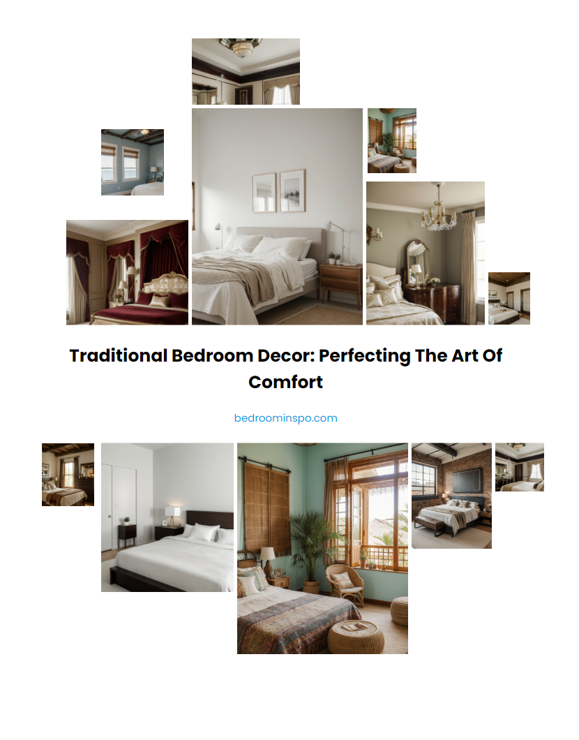 Traditional Bedroom Decor: Perfecting the Art of Comfort