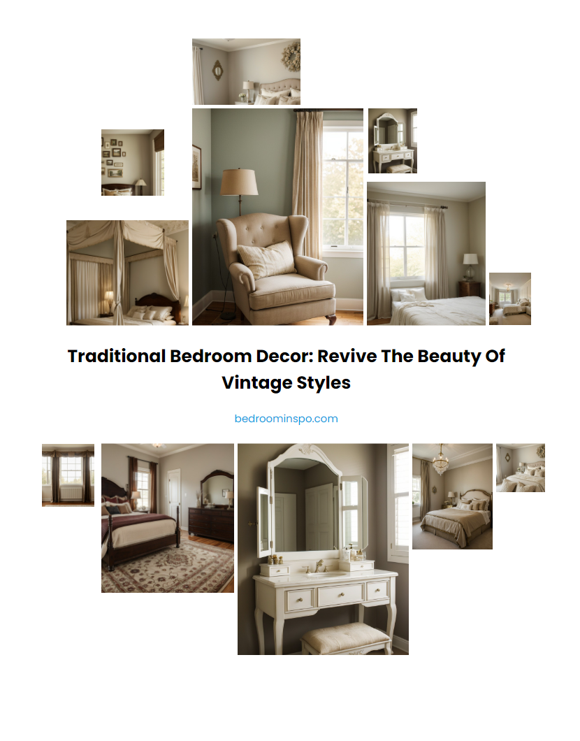 Traditional Bedroom Decor: Revive the Beauty of Vintage Styles