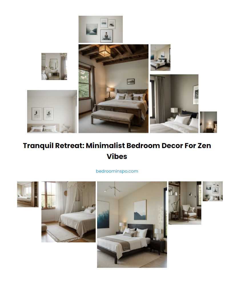 Tranquil Retreat: Minimalist Bedroom Decor for Zen Vibes