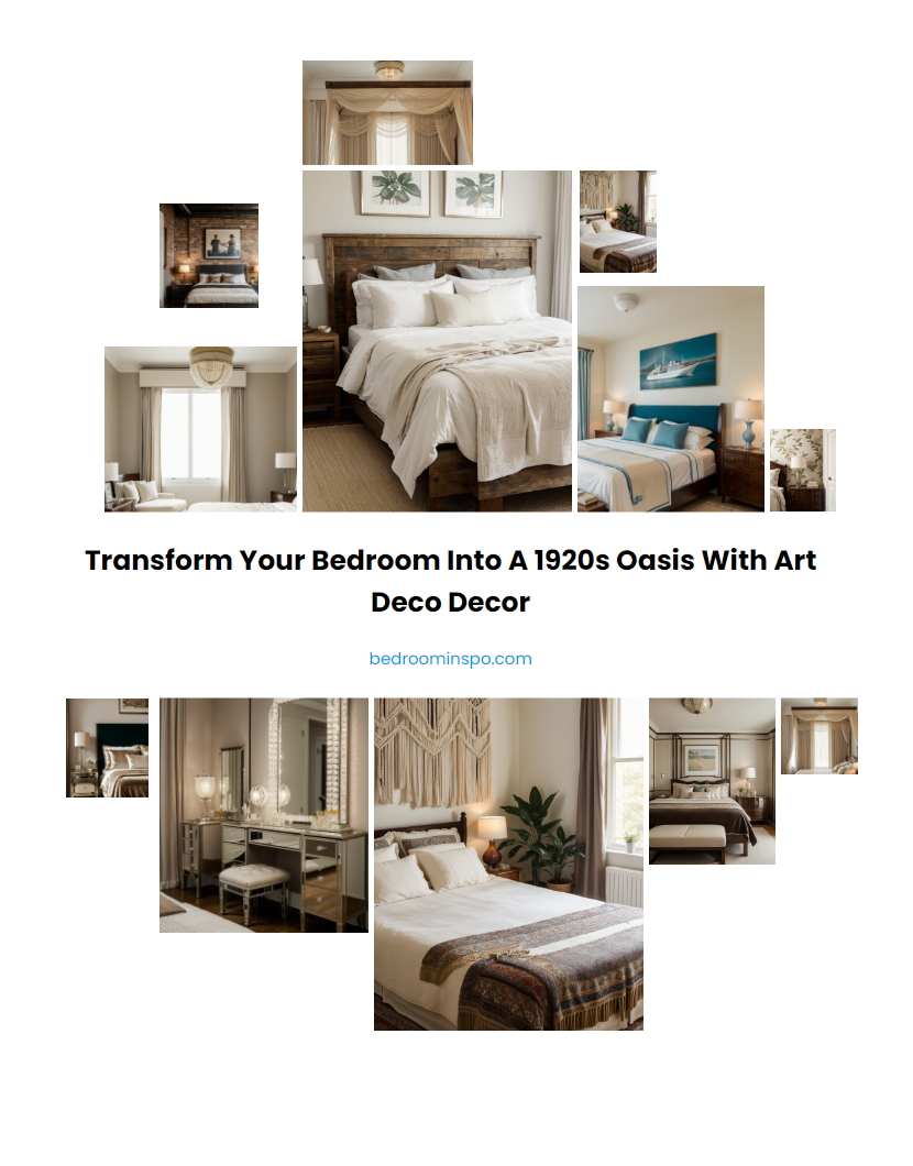 Transform Your Bedroom into a 1920s Oasis with Art Deco Decor