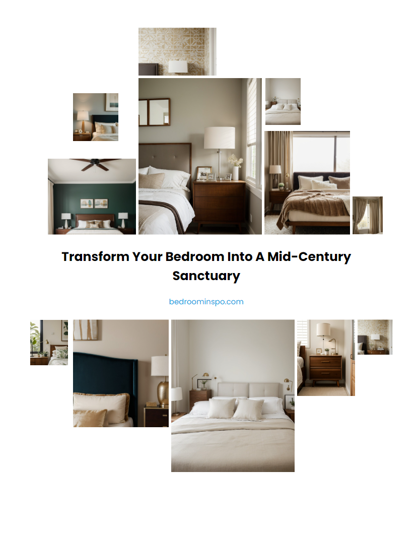 Transform Your Bedroom into a Mid-Century Sanctuary