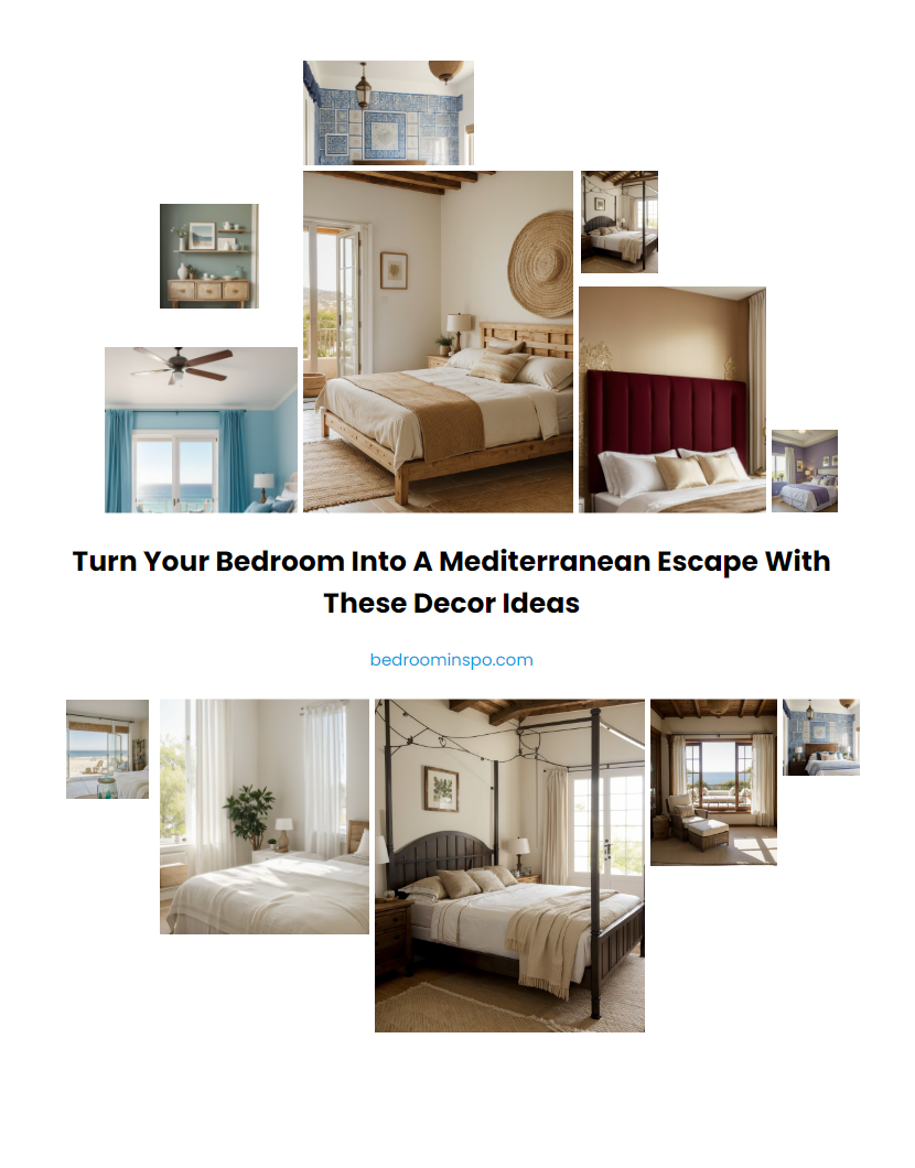 Turn Your Bedroom into a Mediterranean Escape with These Decor Ideas