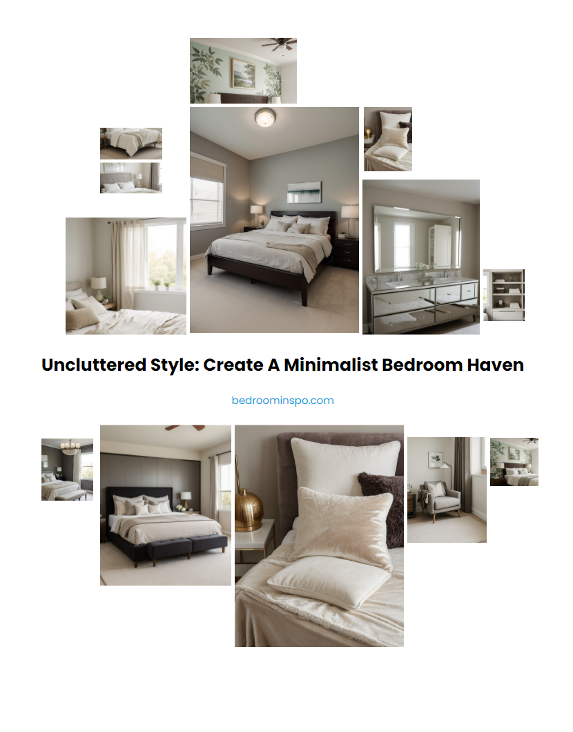 Uncluttered Style: Create a Minimalist Bedroom Haven