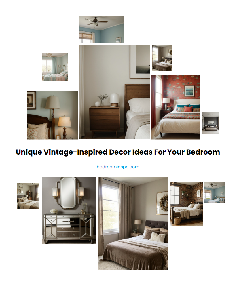 Unique Vintage-Inspired Decor Ideas for Your Bedroom