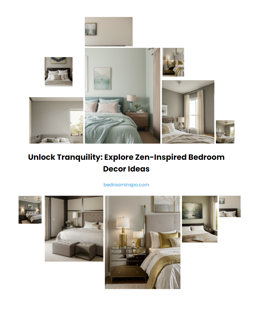 Unlock Tranquility: Explore Zen-Inspired Bedroom Decor Ideas