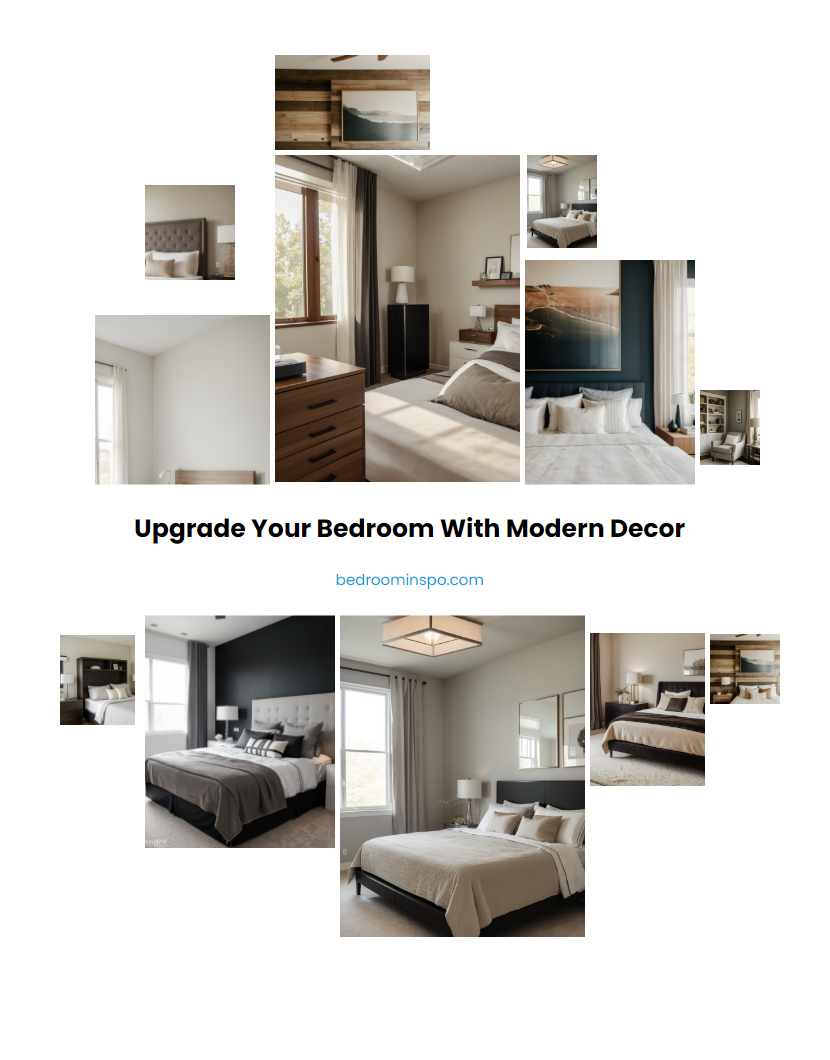 Upgrade Your Bedroom with Modern Decor