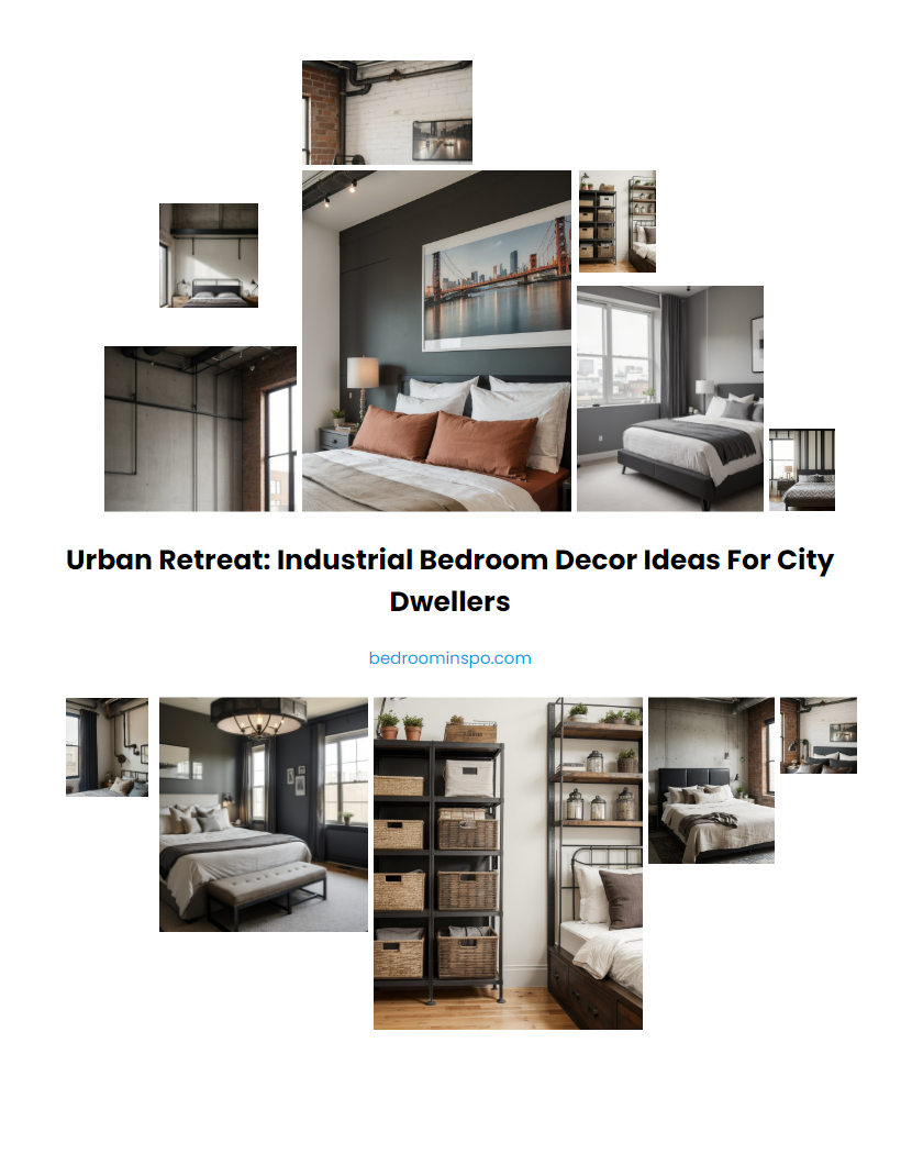 Urban Retreat: Industrial Bedroom Decor Ideas for City Dwellers