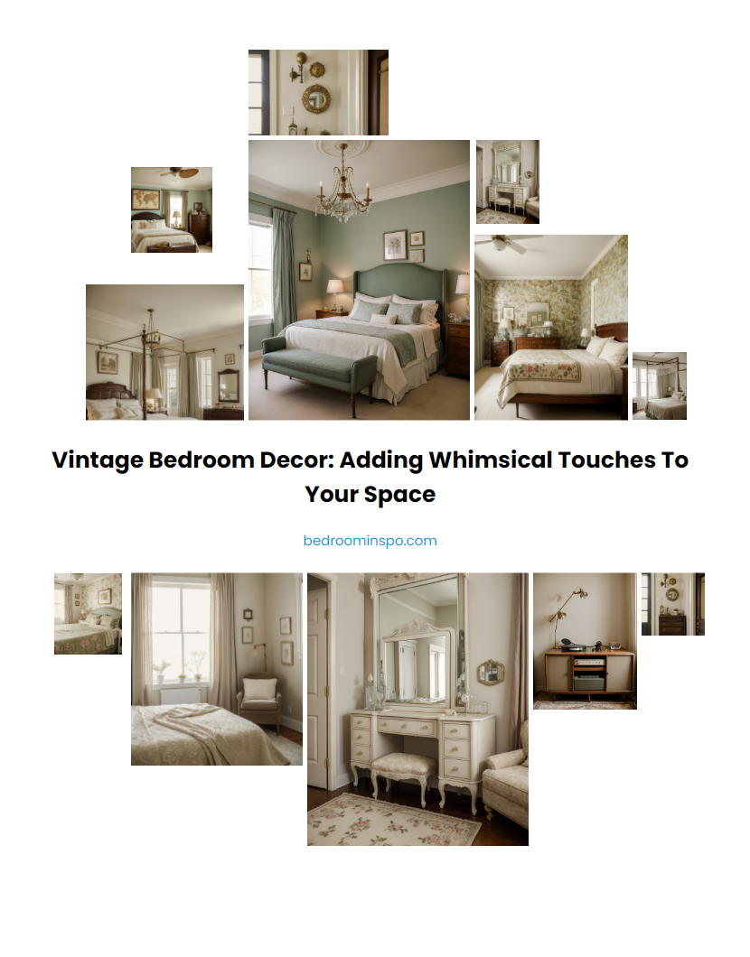 Vintage Bedroom Decor: Adding Whimsical Touches to Your Space