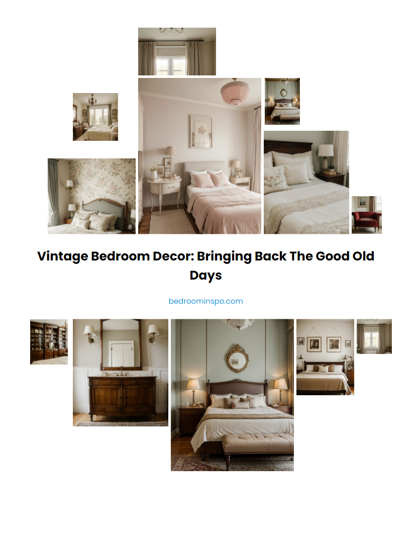 Vintage Bedroom Decor: Bringing Back the Good Old Days