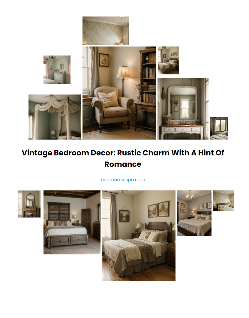 Vintage Bedroom Decor: Rustic Charm with a Hint of Romance