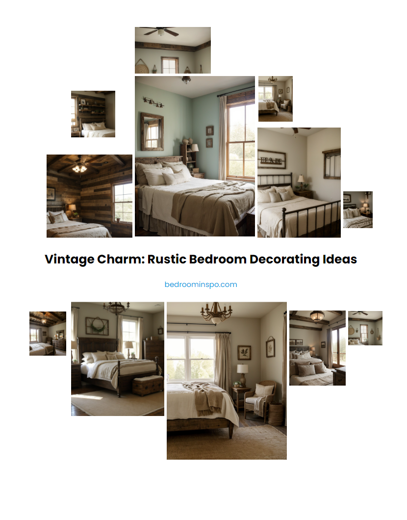 Vintage Charm: Rustic Bedroom Decorating Ideas