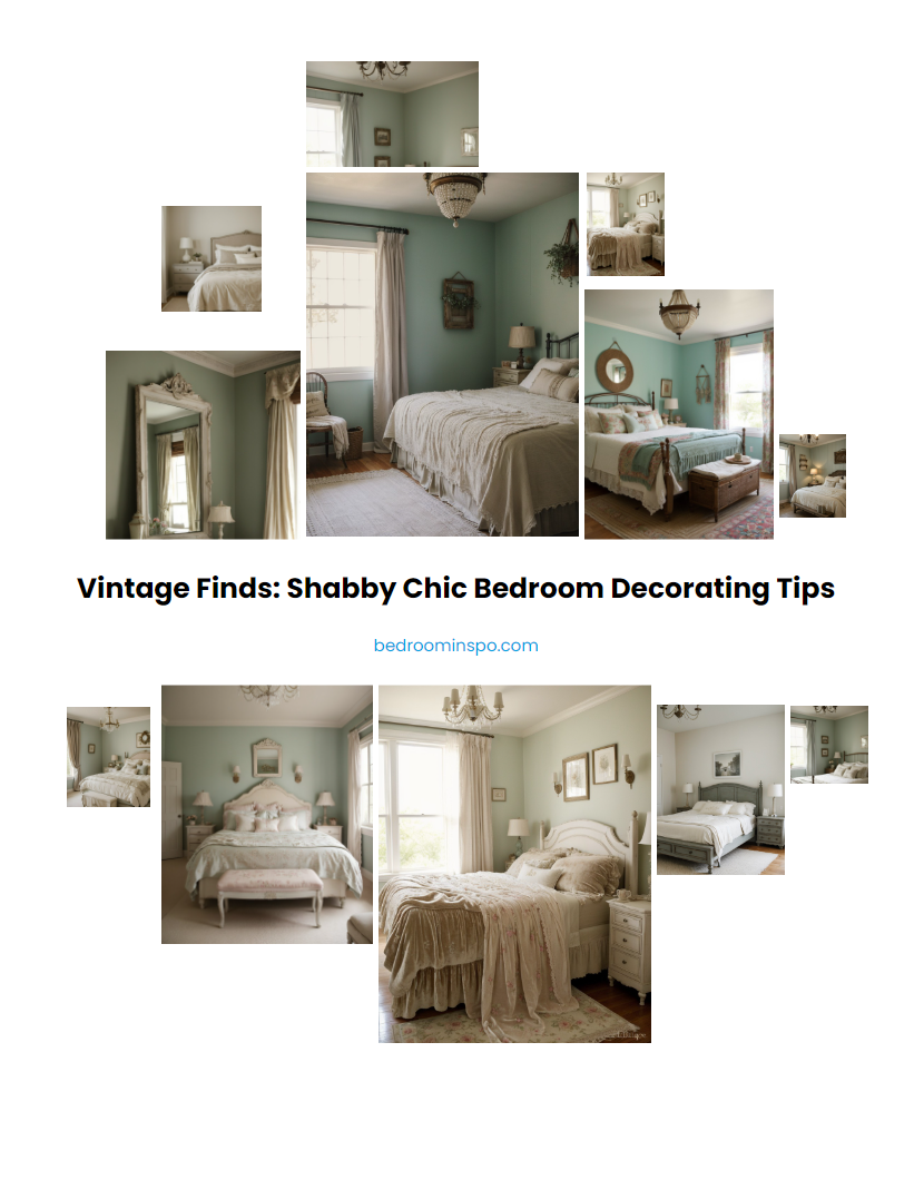 Vintage Finds: Shabby Chic Bedroom Decorating Tips