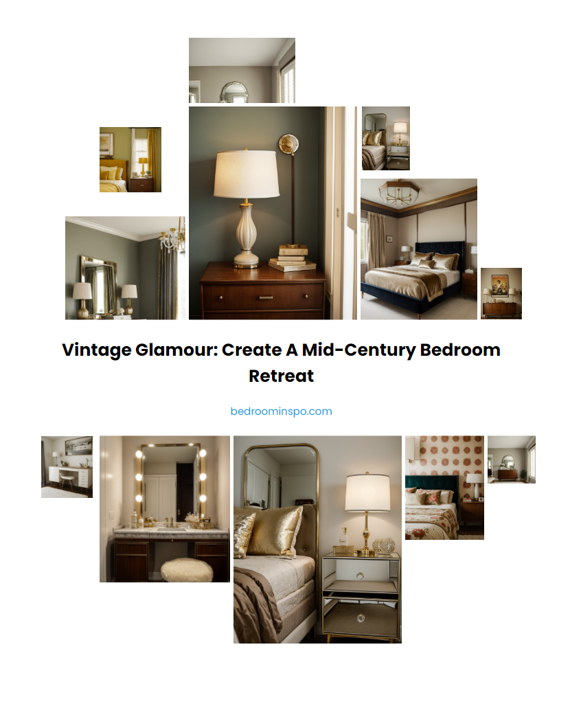 Vintage Glamour: Create a Mid-Century Bedroom Retreat