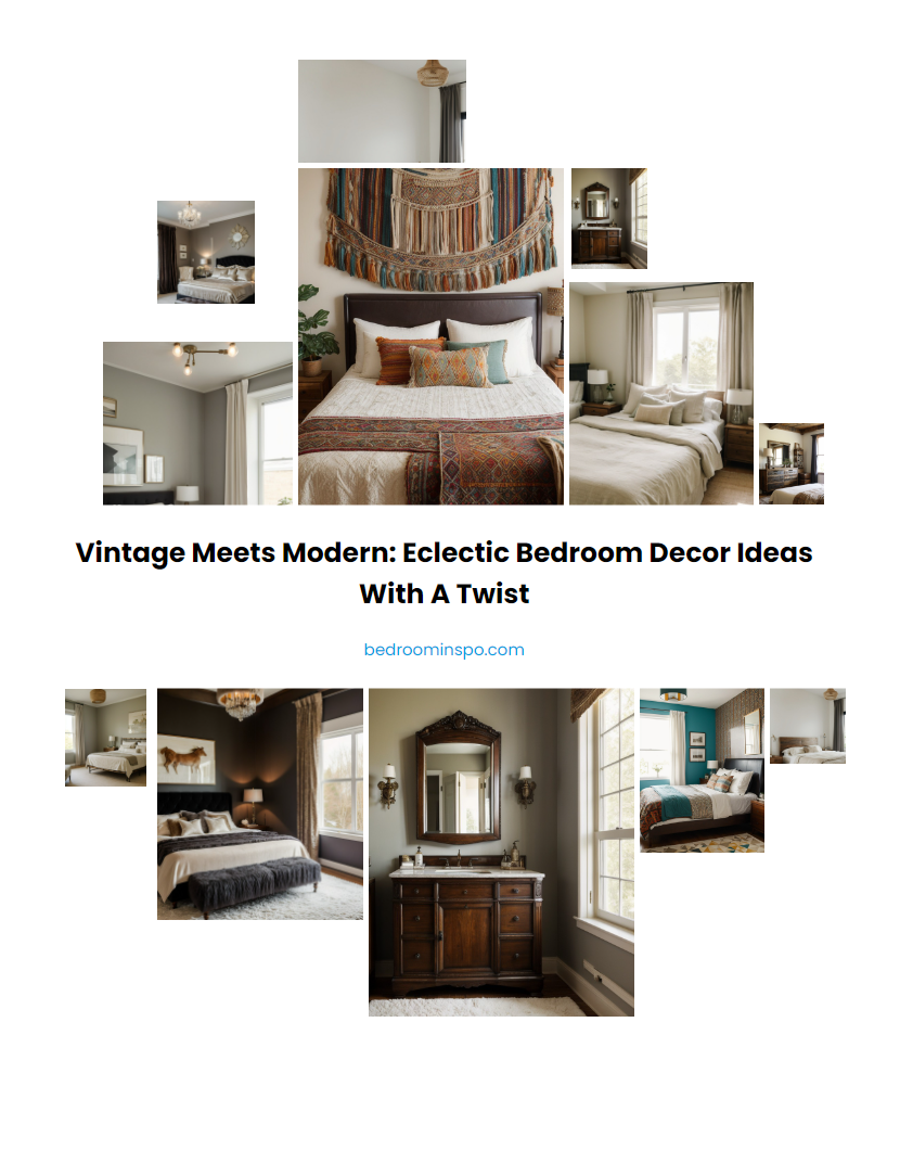 Vintage meets Modern: Eclectic Bedroom Decor Ideas with a Twist