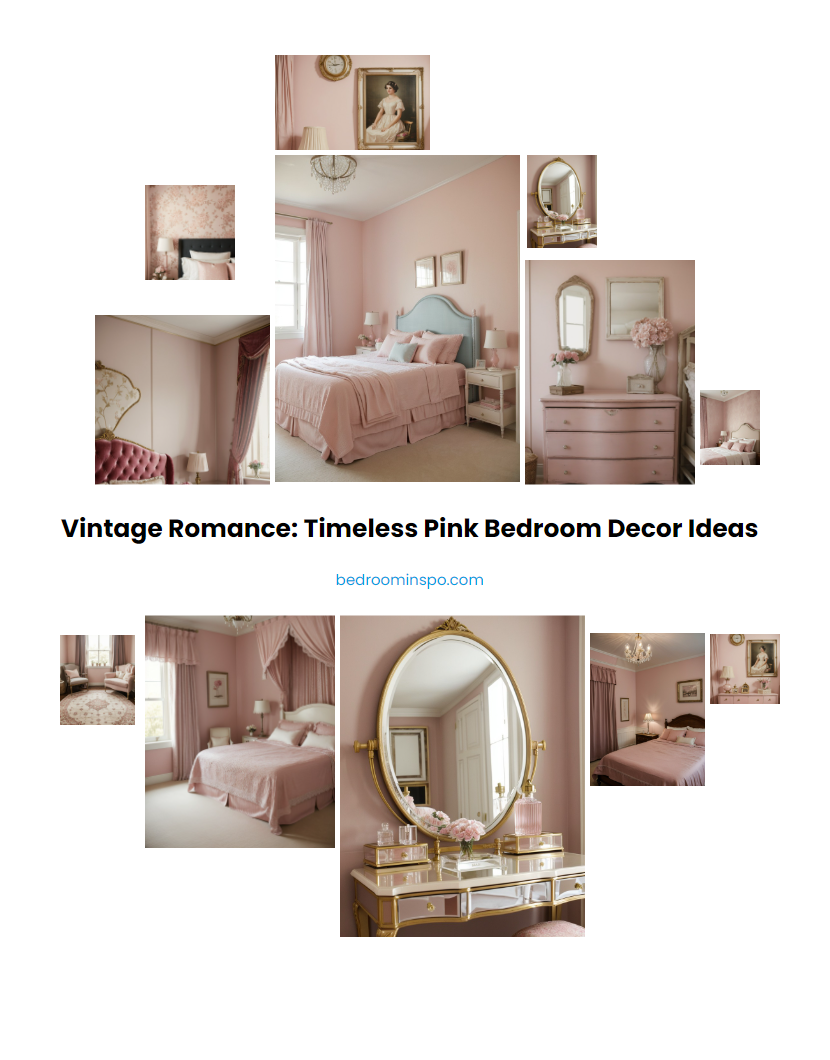 Vintage Romance: Timeless Pink Bedroom Decor Ideas