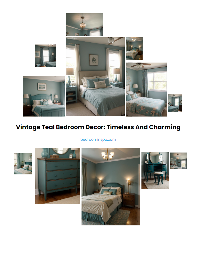 Vintage Teal Bedroom Decor: Timeless and Charming