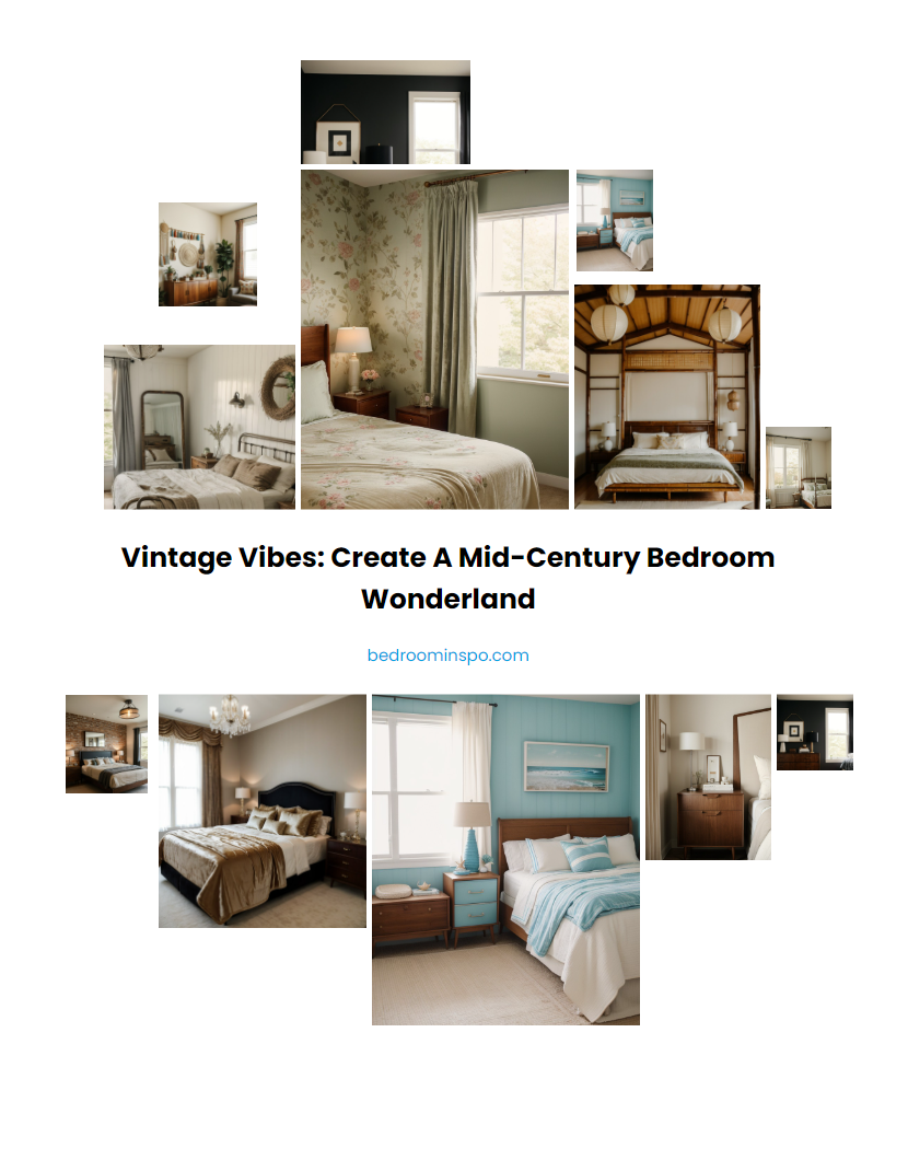 Vintage Vibes: Create a Mid-Century Bedroom Wonderland