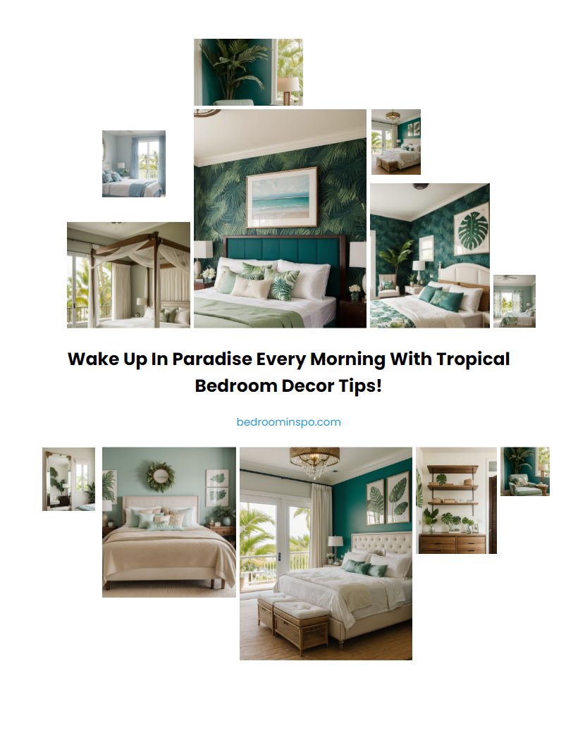 Wake Up in Paradise Every Morning with Tropical Bedroom Decor Tips!