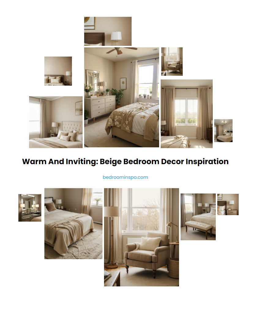 Warm and Inviting: Beige Bedroom Decor Inspiration